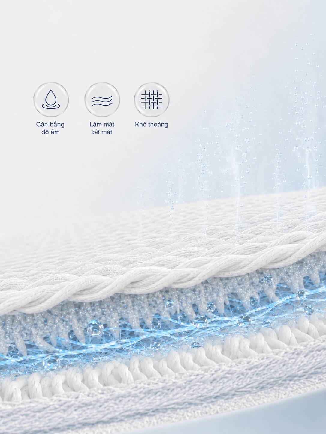 Công nghệ Feran Ice của Dunopillo – ảnh slider dọc