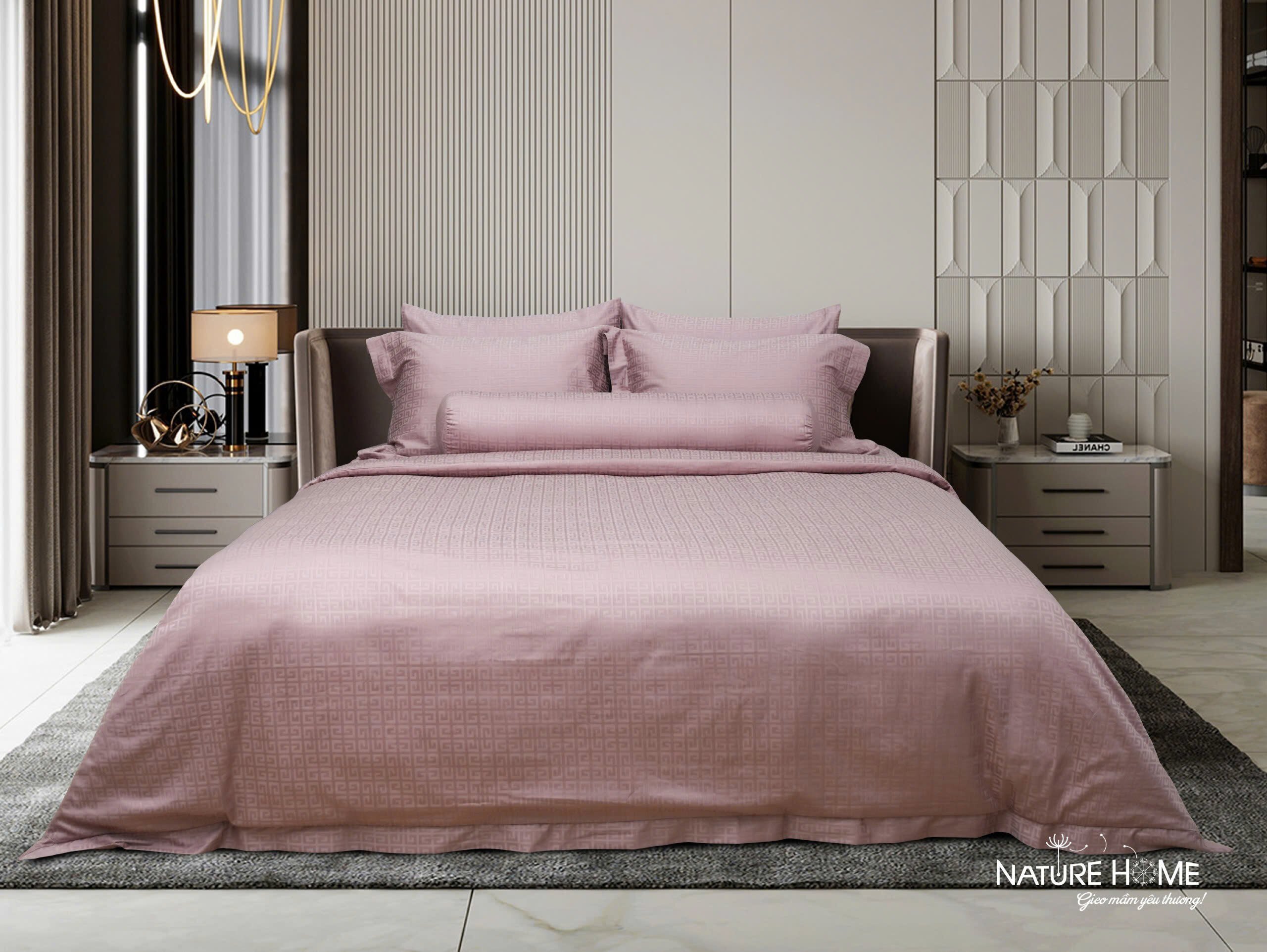 Bộ chăn ga Nature Home Cotton AQ02