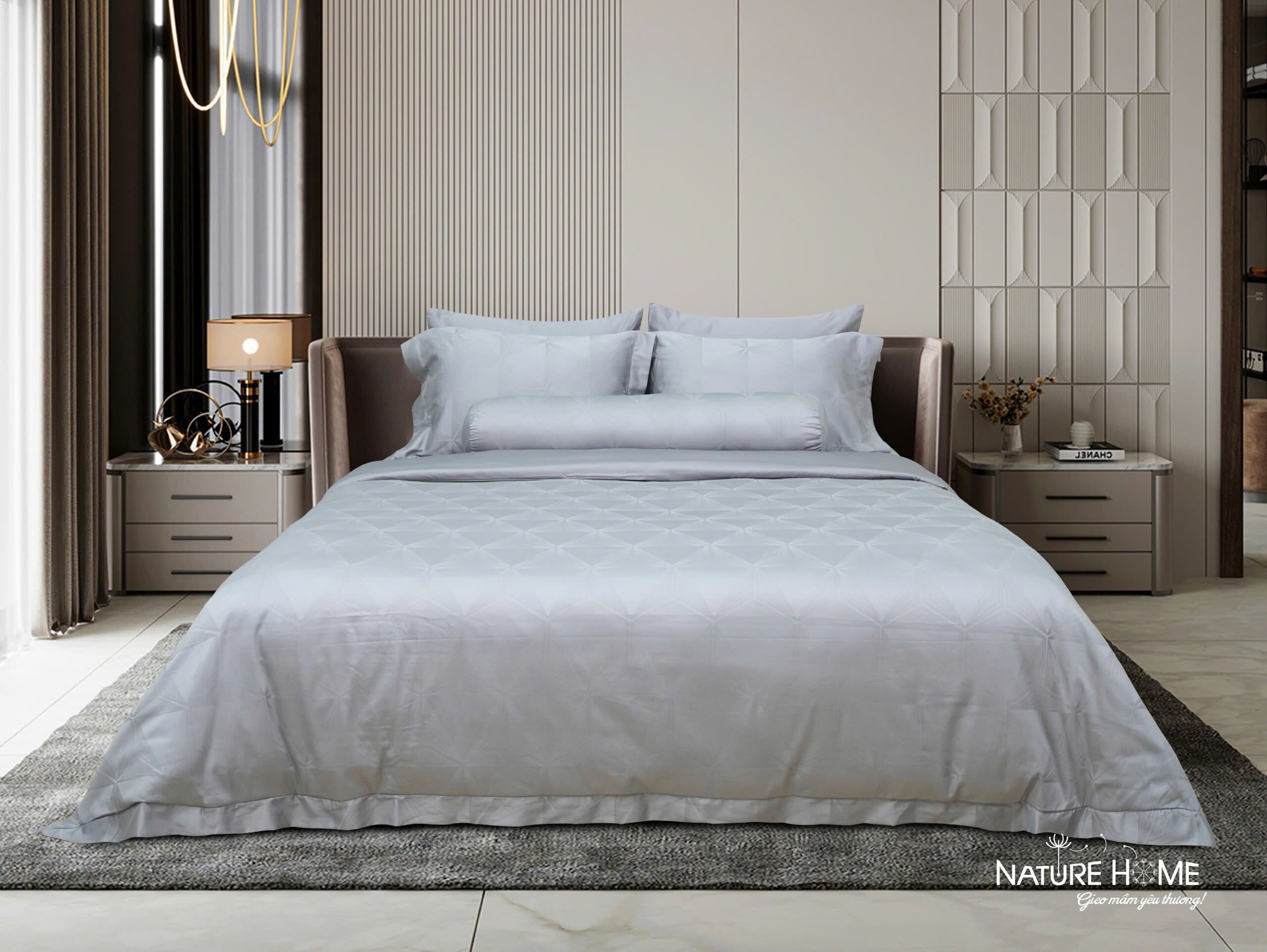 Bộ chăn ga Nature Home Cotton AQ05