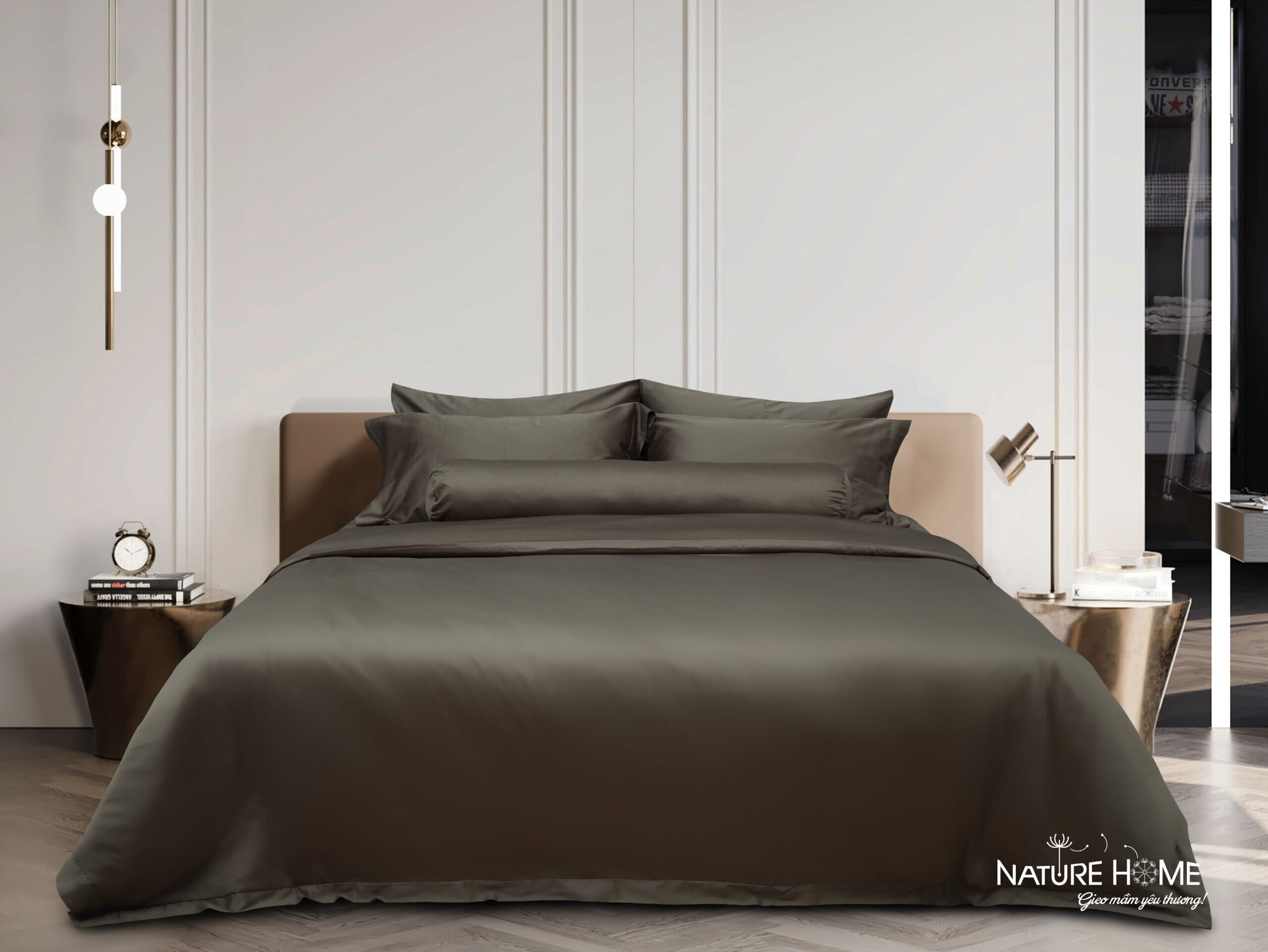 Bộ chăn ga Nature Home Cotton CR18354
