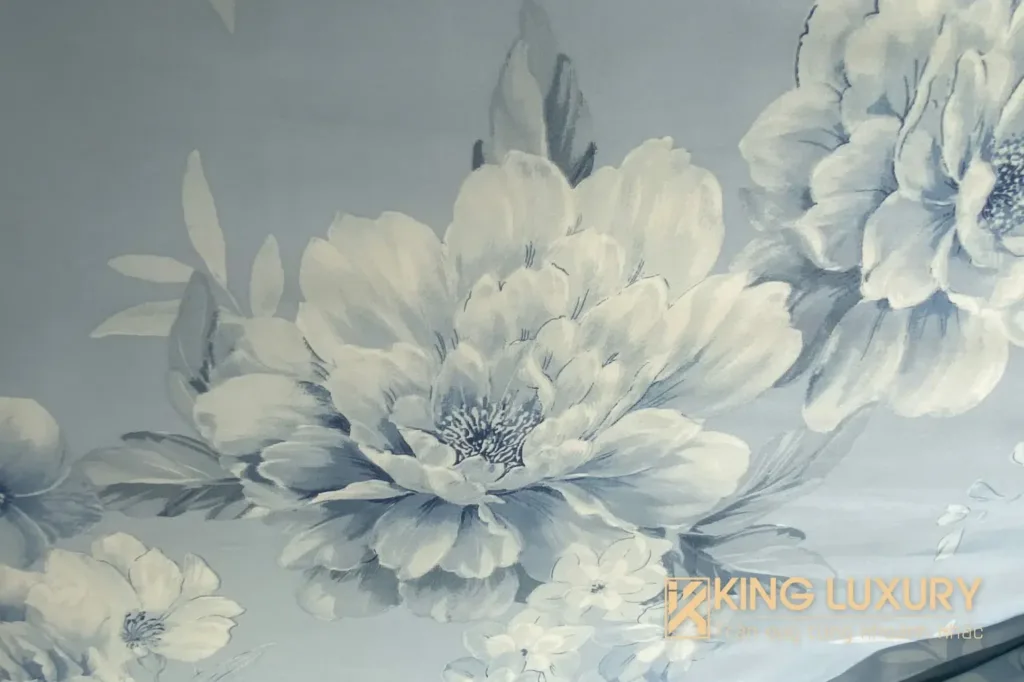 Tencel Pro Mẫu Đơn Xanh