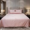 Bộ chăn ga Nature Home Standard Tencel Cotton Dương Xỉ Hồng