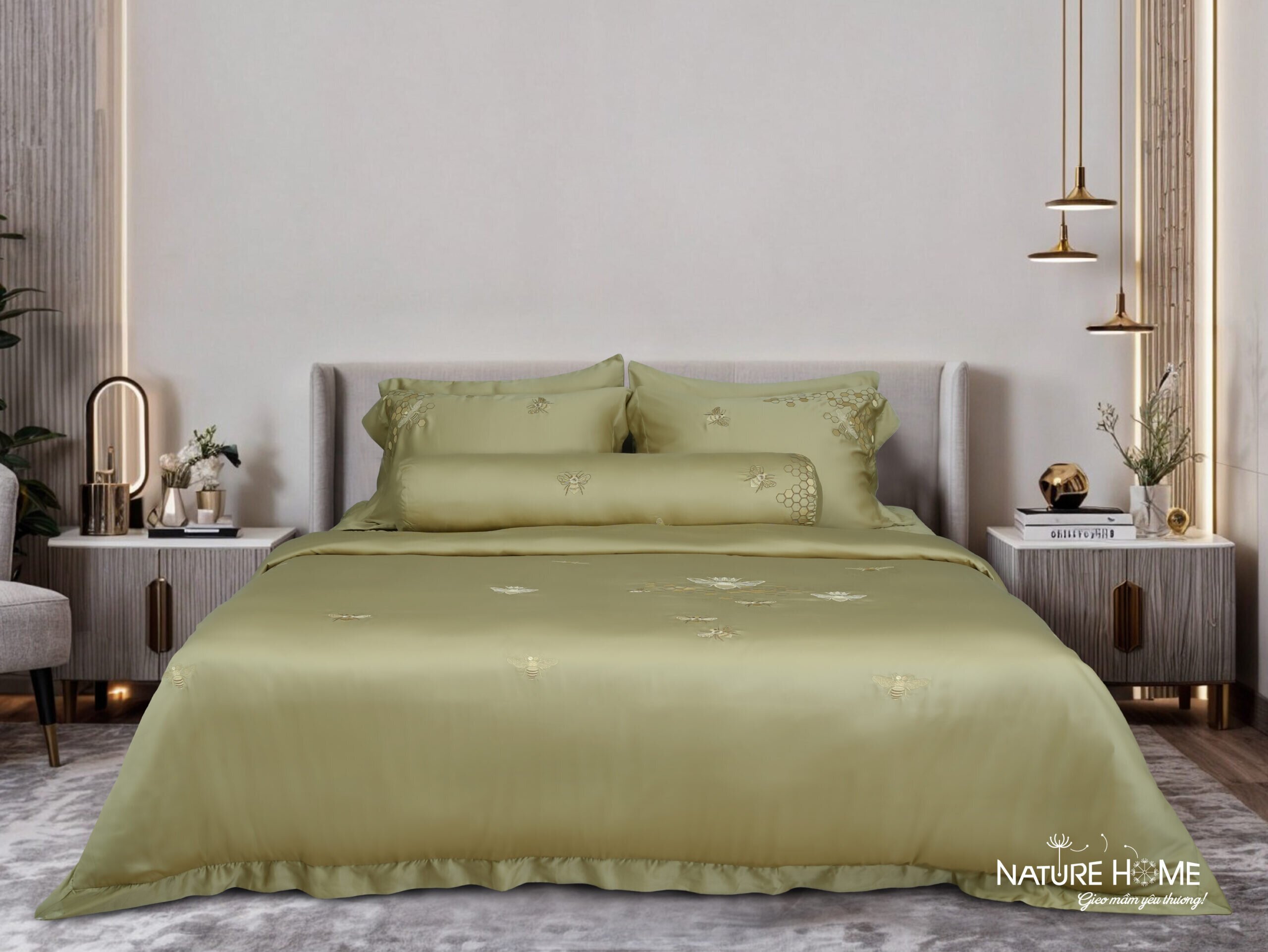 Bo chan ga Nature Home Tencel Honey Dream scaled