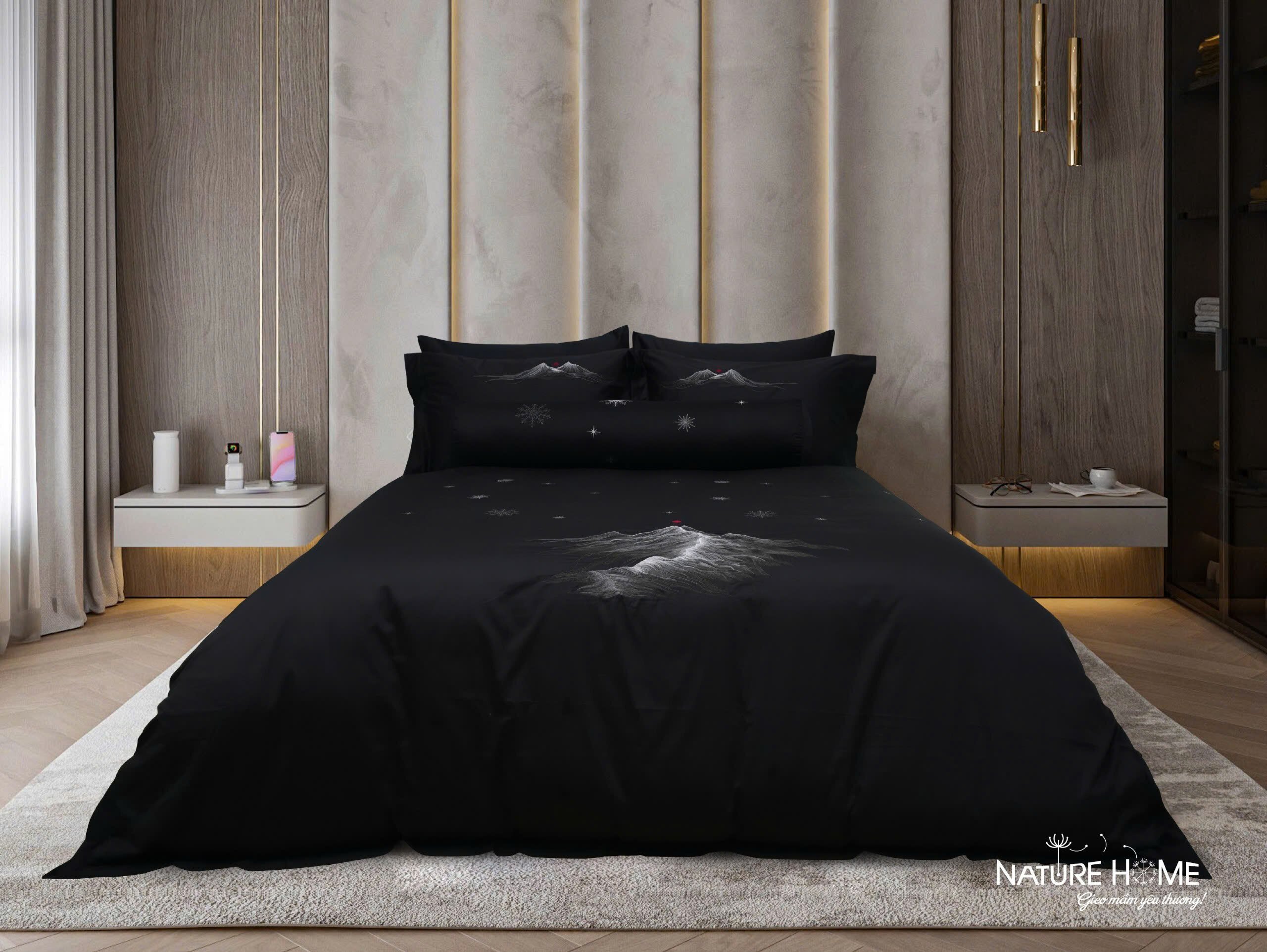 Bộ chăn ga Nature Home Cotton Luminous