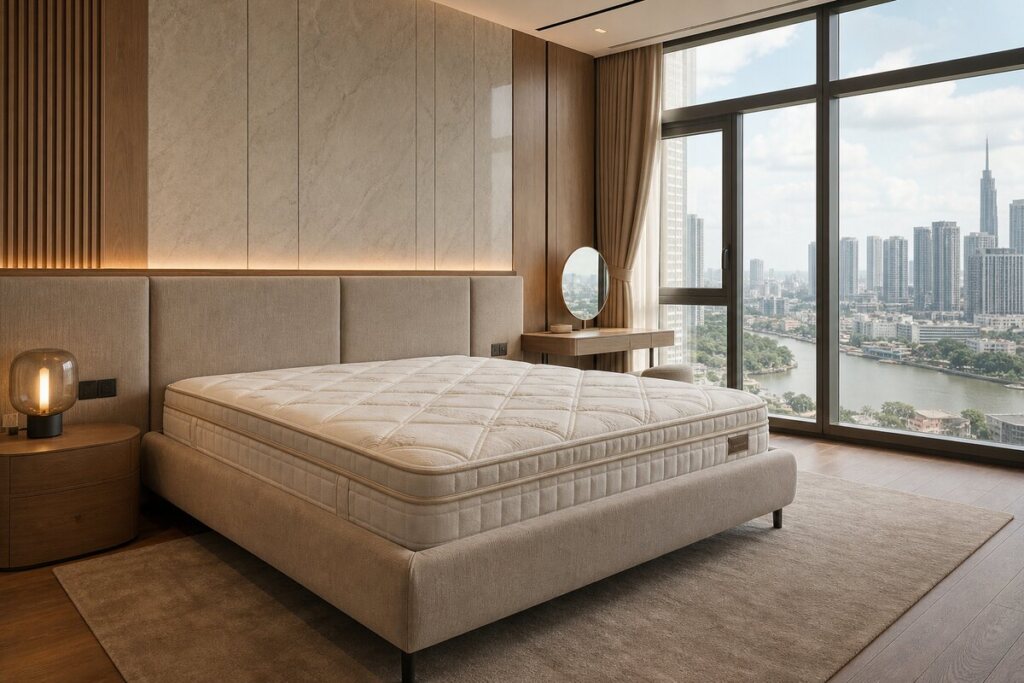 Master Bedroom căn hộ Quận 2